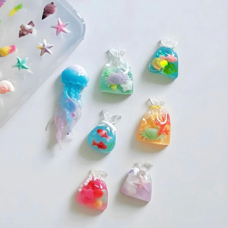 Art Craft Jellyfish - 3D 오션 시리즈 해파리 불가사리 조개