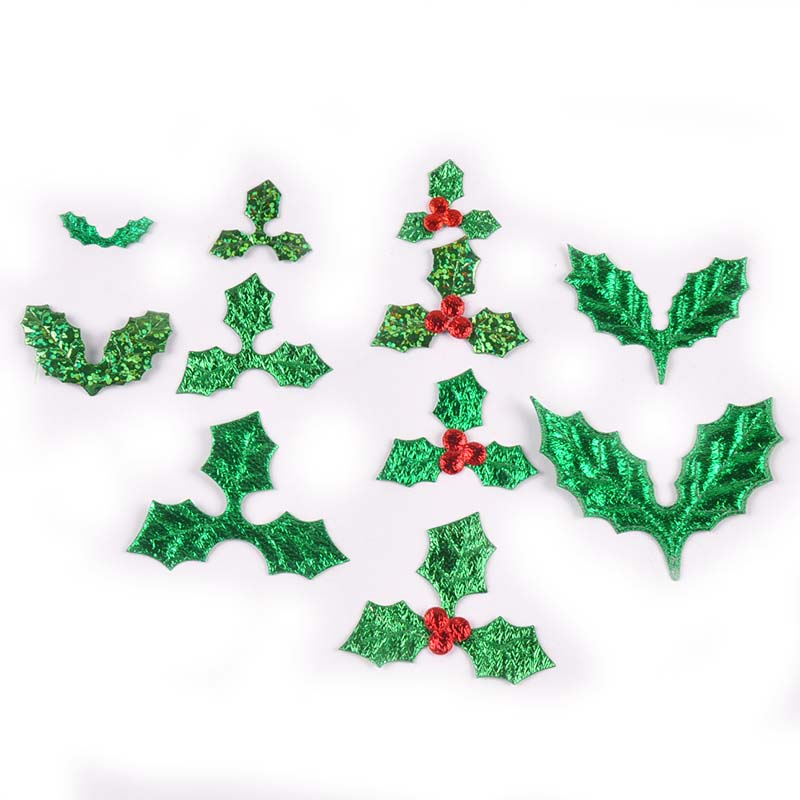 Art Craft Christmas Tree - 크리스마스 트리 잎 스티커 패치 아플리케