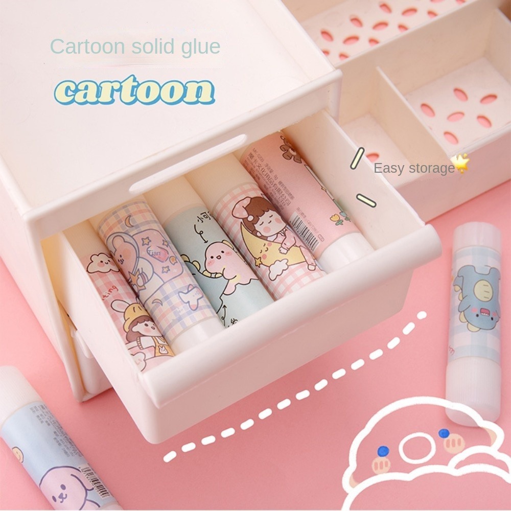 Art Craft For Toddlers - 실용적인 만화 솔리드 접착제 스틱, 솔리드