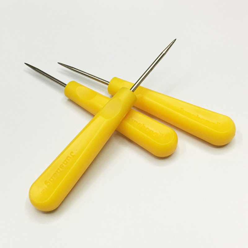 Leather Tooling Kit - 가죽 플라스틱 핸들 송곳 도구, 핸드