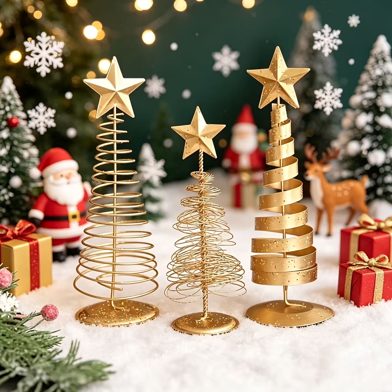 Art Craft Christmas Tree - 크리스마스 장식 파티 홈 테이블 공예