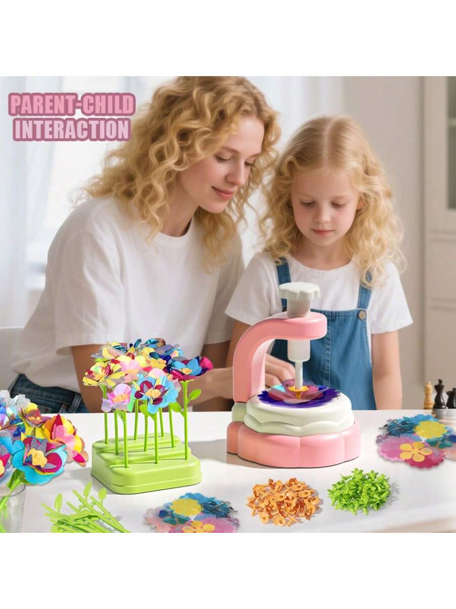 Art Craft For Toddlers - 어린이 꽃 공예 키트 프레스 기계