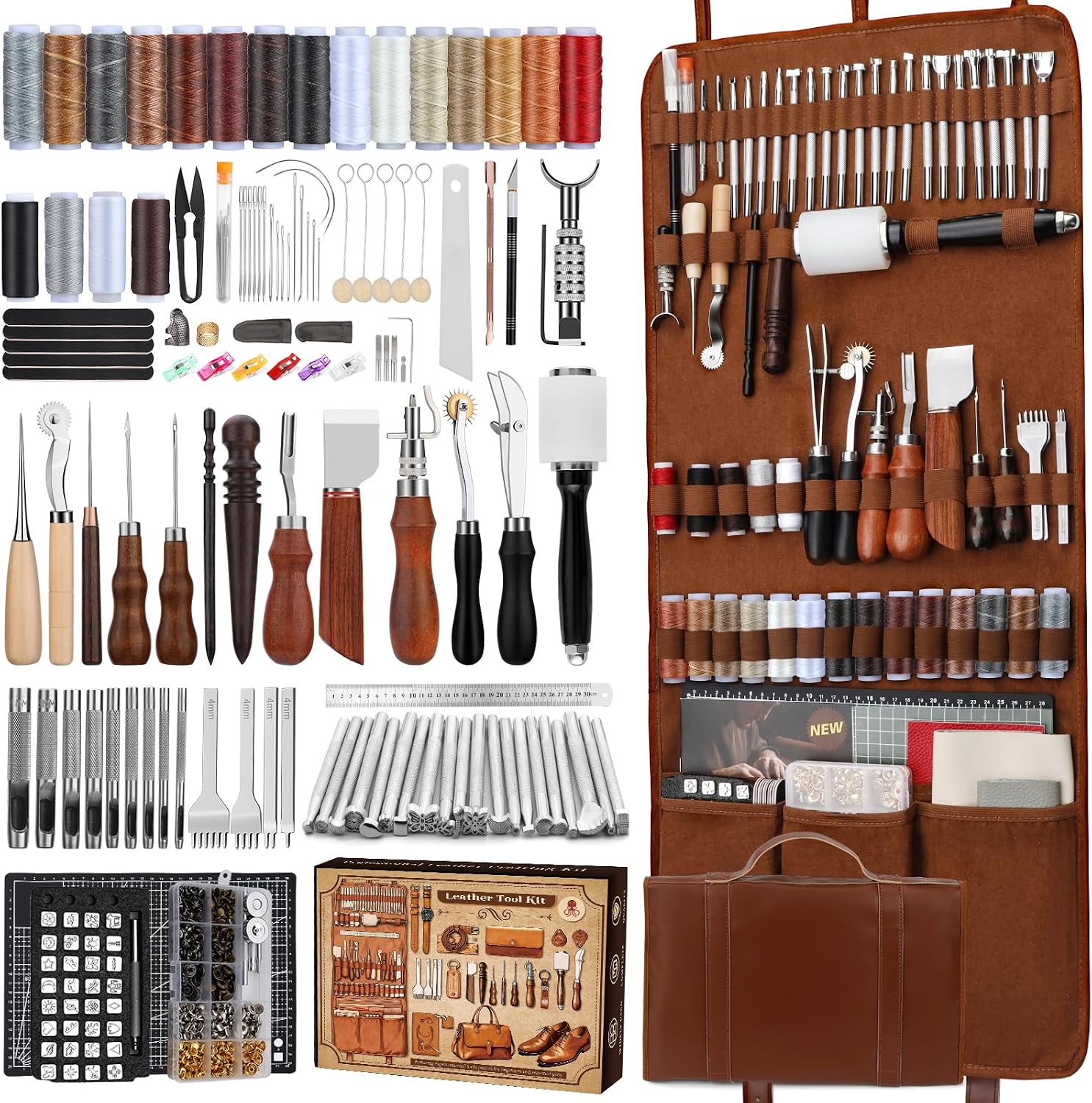Leather Tooling Kit - 가죽 공예 키트, 가죽 공예 도구