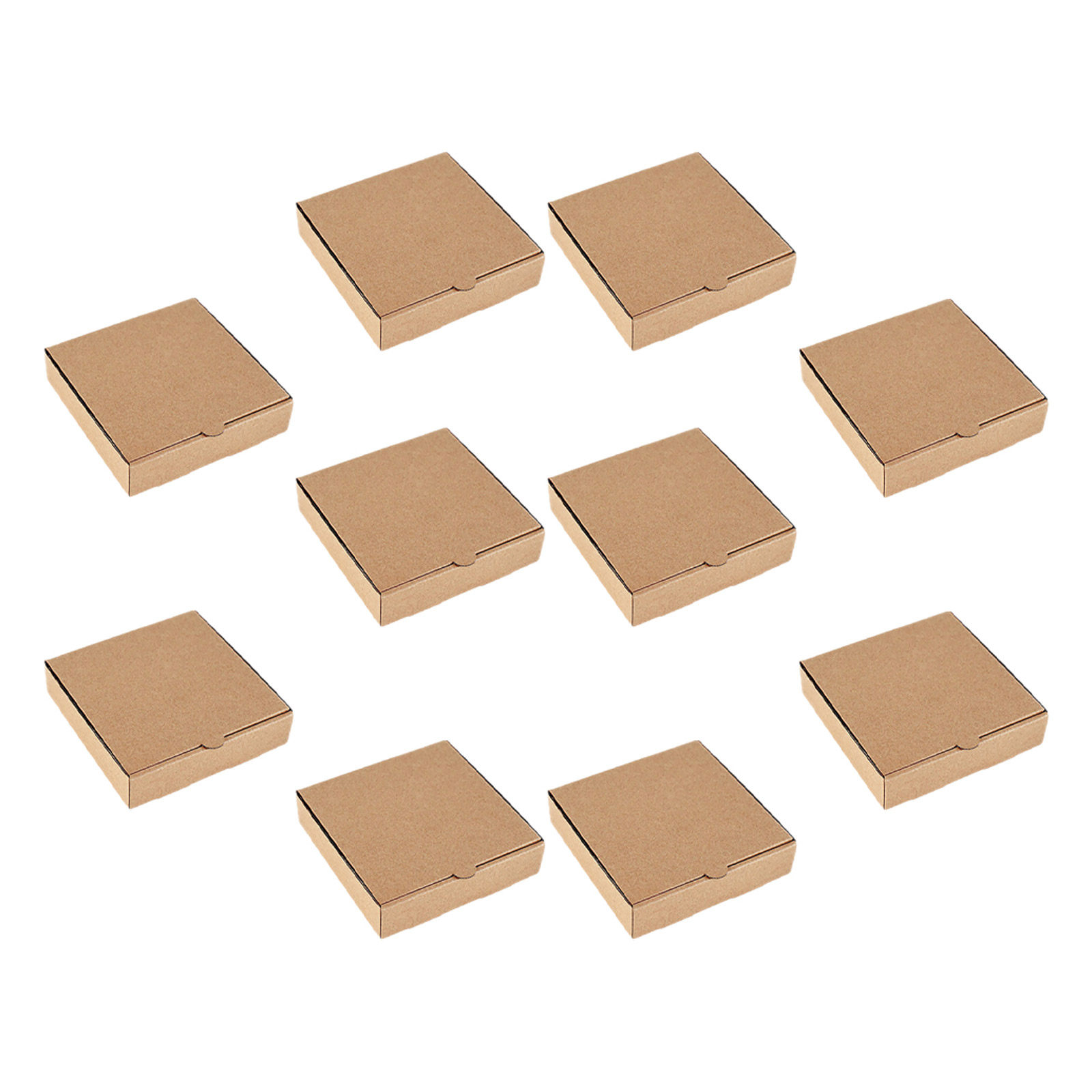 Box Art And Craft - 10Pcs 미니 피자 상자 개인용 피자