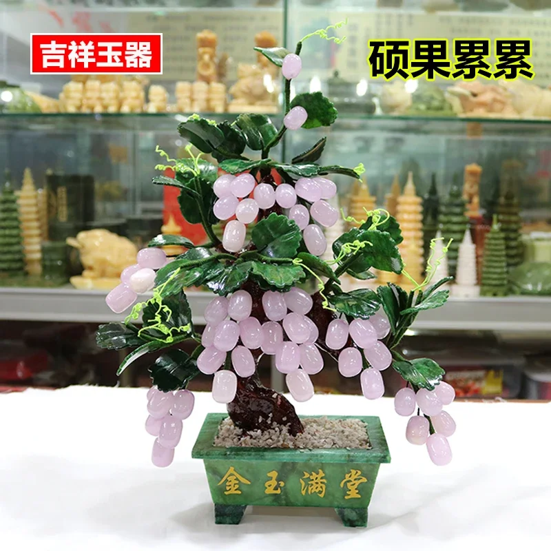 돌 장식 포도 나무 Zhaocai 홈 액세서리 예술과  - Art Craft Christmas Tree 리뷰 및 가격