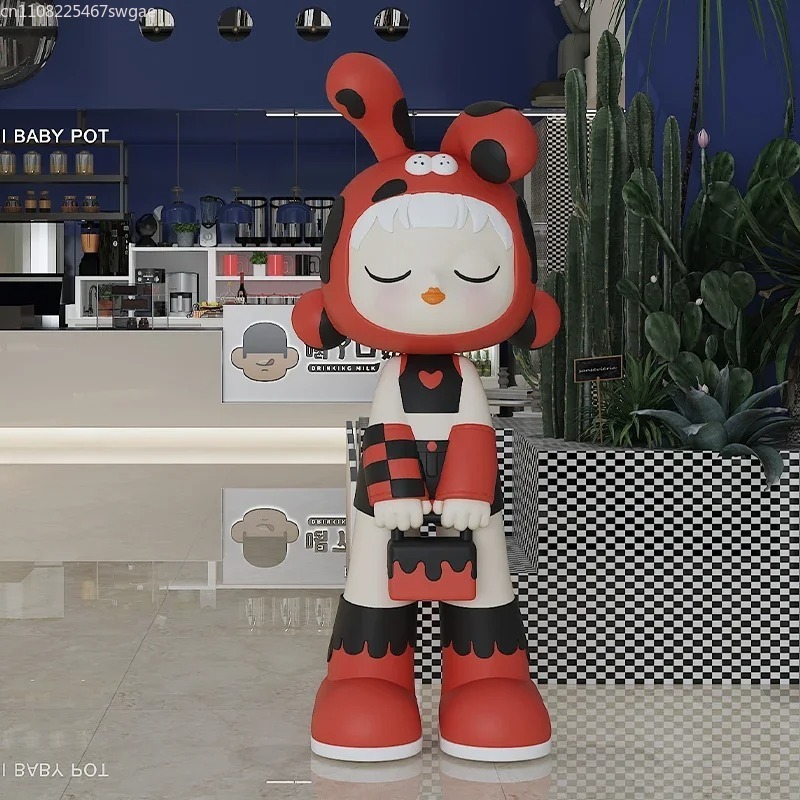 아트 카툰 소녀 조각상 실내 패션 캐릭터 모델 레진 공 - Art Craft Home 리뷰 및 가격