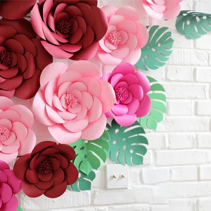 DIY 대형 종이 장미꽃 배경 풀 키트 (웨딩 & 이벤 - Art And Craft For Nursery 리뷰 및 가격