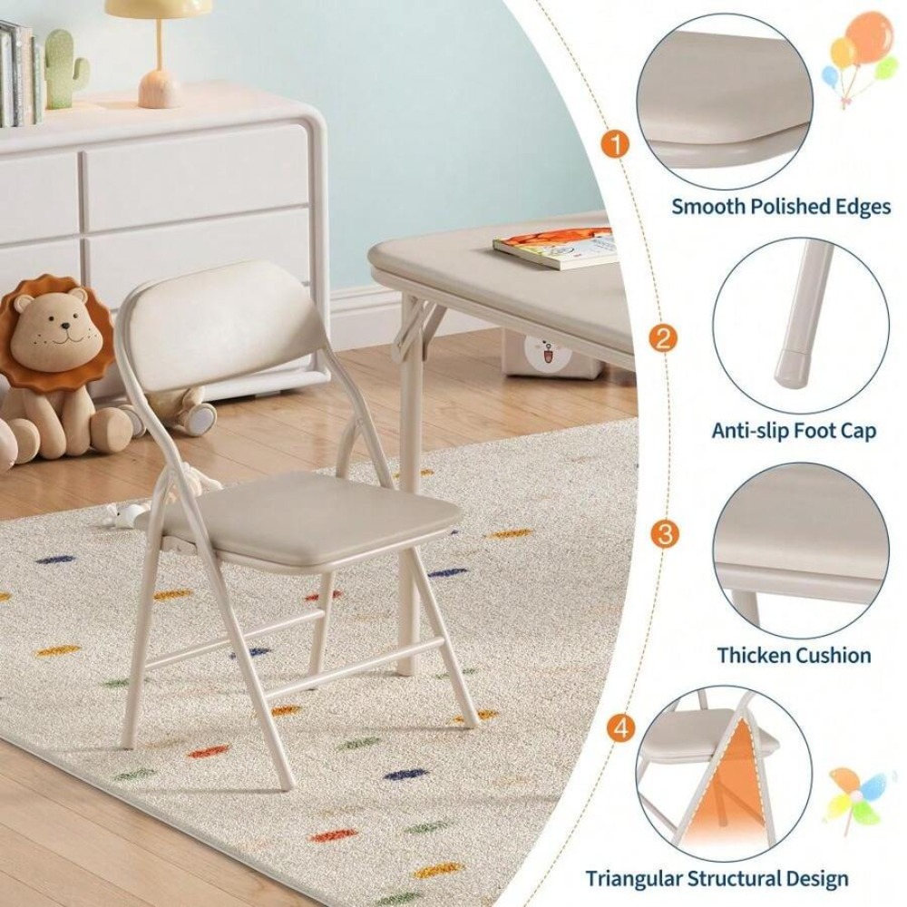 어린이 활동 테이블 세트, 두꺼운 PU 가죽 상판이 있 - Art Craft For Toddlers 리뷰 및 가격