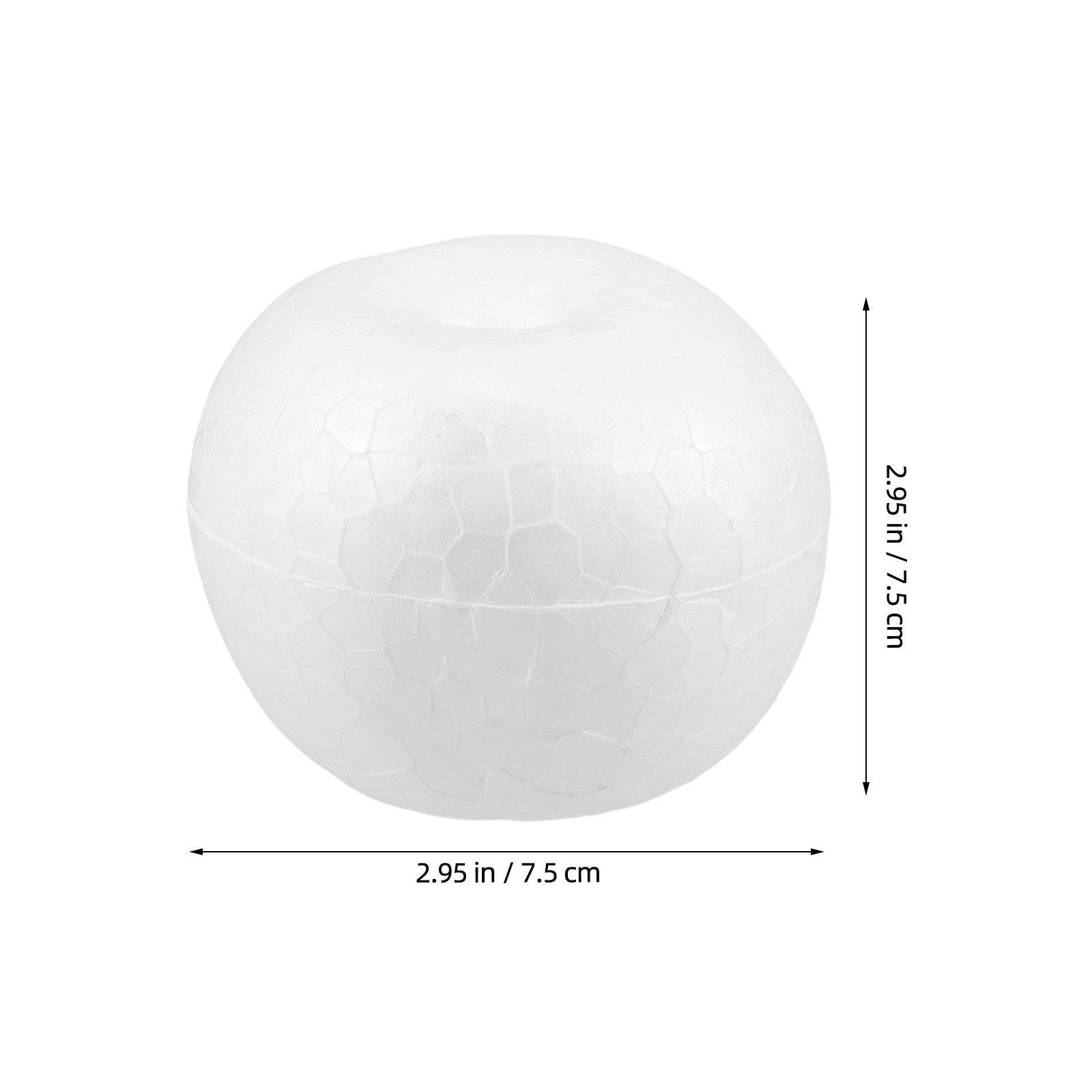20개입 흰색 폼 과일 7.5cm 매끄러운 공예 구체  - Art Craft Christmas Tree 리뷰 및 가격