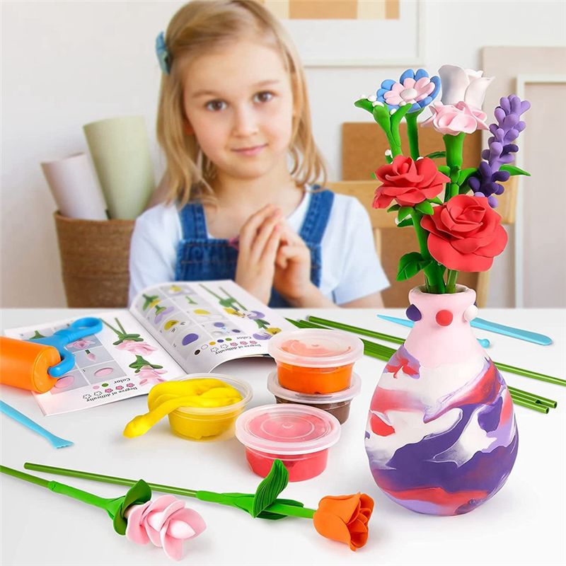 J1UL1N 어린이 공예 및 미술 세트용 꽃 공예 키트 - Art And Craft For Mother'S Day 리뷰 및 가격