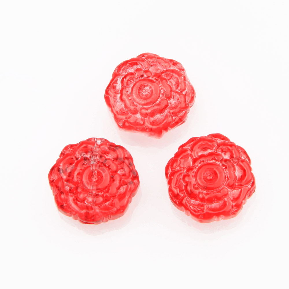 주얼리 제작용 유리 장미 꽃 비즈, 팔찌 펜던트 용품, - Art Craft Rose 리뷰 및 가격