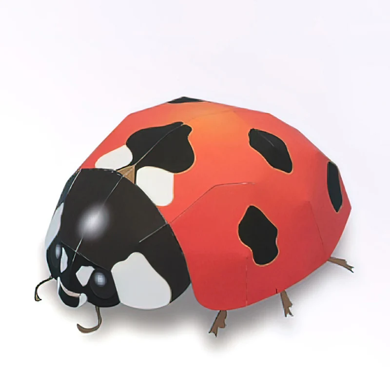 무당벌레 곤충 종이 접기 아트 미니 3D 접이식 종이  - Art Craft Ladybug 리뷰 및 가격