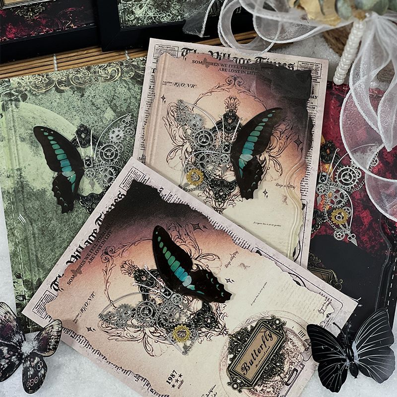 스팀펑크 나비 프레임 DIY 키트 실제 곤충 표본 기계 - Art Craft Home 리뷰 및 가격