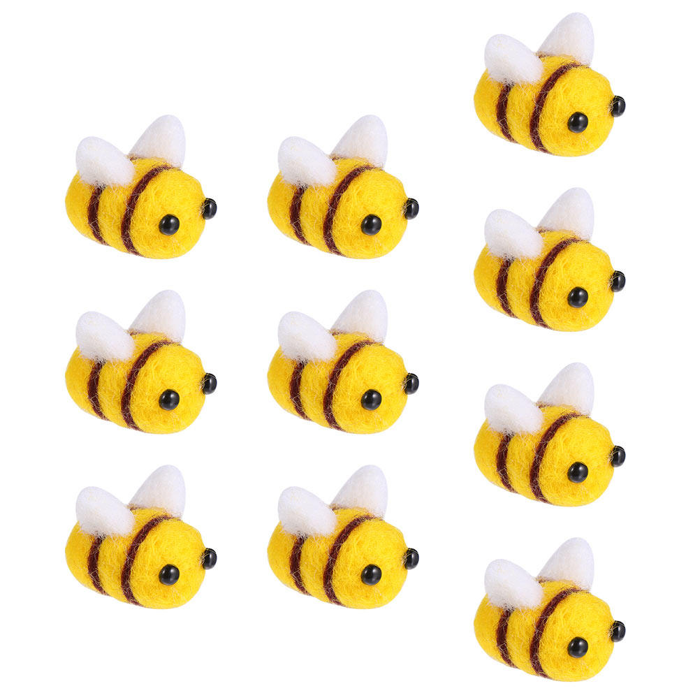 20Pcs 양모 펠트 꿀벌 공예 키트 고품질 비 변형  - Art And Craft For Nursery 리뷰 및 가격