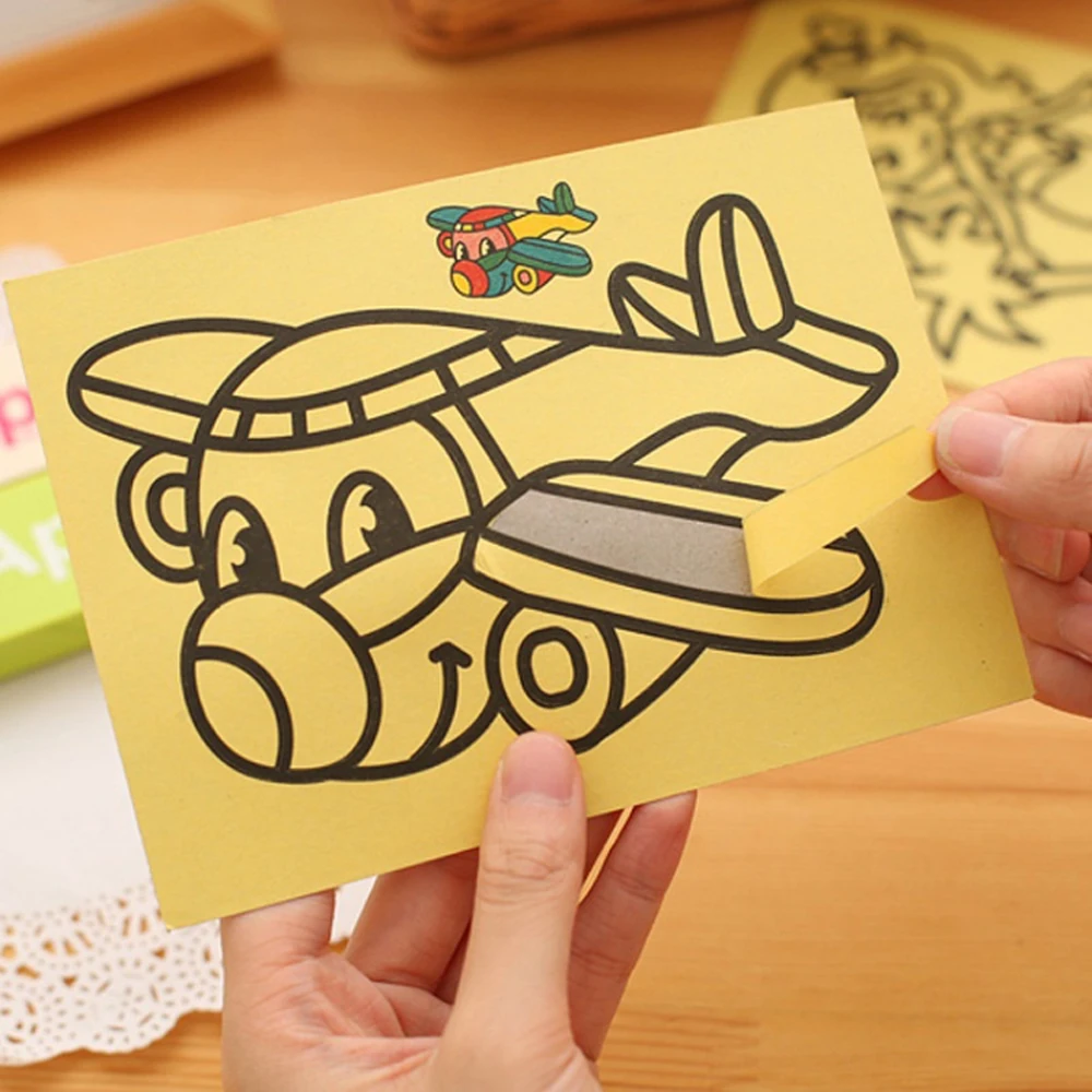 어린이 DIY 모래 예술 키트 만화 낙서 선물 유아용  - Art Craft Doodle 리뷰 및 가격