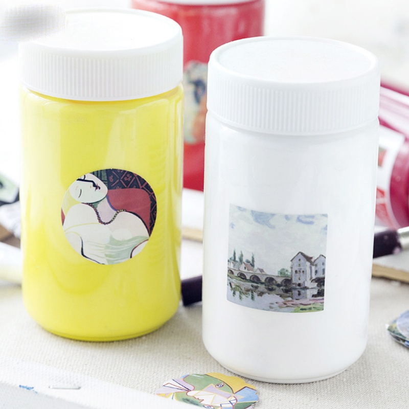 46pcs 미술관 박스형 스티커 저널 브로셔 장식 DI - Art Craft Museum 리뷰 및 가격