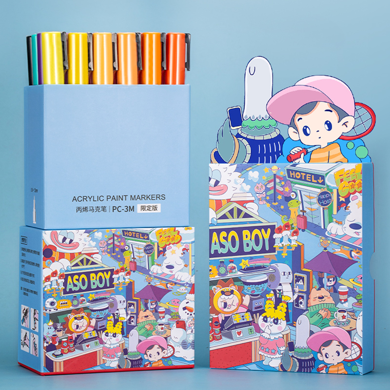 유니 포스카 그래피티 리미티드 마커 펜, 1M/3M/5 - Art Craft Doodle 리뷰 및 가격