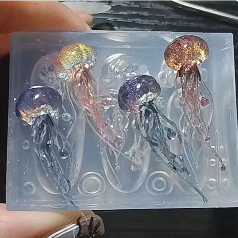 F92D 크리 에이 티브 해파리 네일 아트 금형 실리콘 - Art Craft Jellyfish 리뷰 및 가격