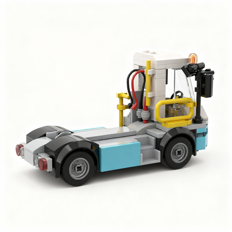 153pcs MOC 도시 화물 전기 터미널 트랙터 모델 - Art Craft Gift Ideas 리뷰 및 가격