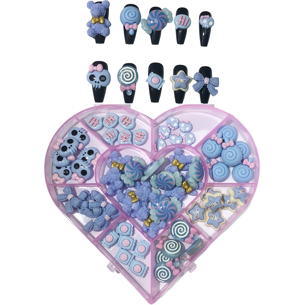 대량 공급 60PCS Kawaii 만화 블루 퍼플 핑크 - Art Craft Rose 리뷰 및 가격
