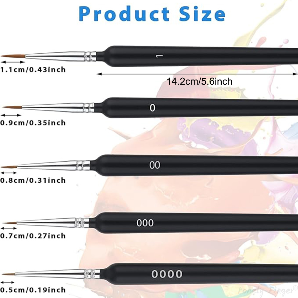5/11Pcs 페인트 브러쉬 세트, 미니어처 페인팅을  - Watercolor Brush Pen 리뷰 및 가격