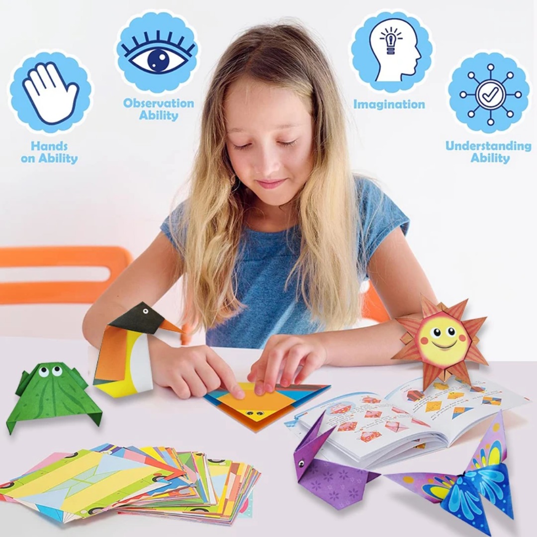 새로운 종이접기 키트 30장 종이접기 종이 공예 가이드 - Art Craft For Toddlers 리뷰 및 가격