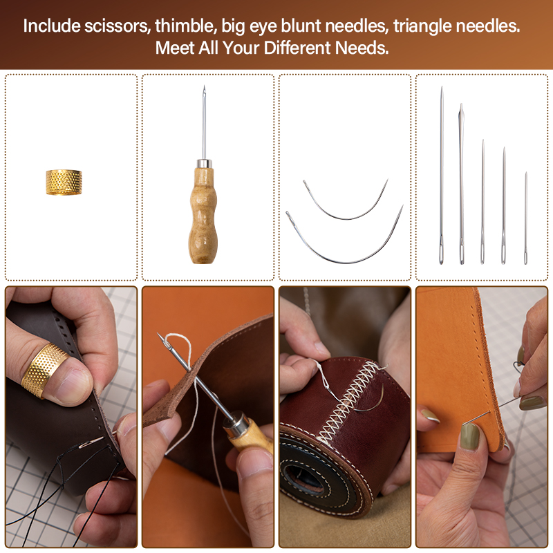 WUTA 가죽 수리 키트 신발 봉제 가구 소파 수리 작 - Leather Tooling Kit 리뷰 및 가격