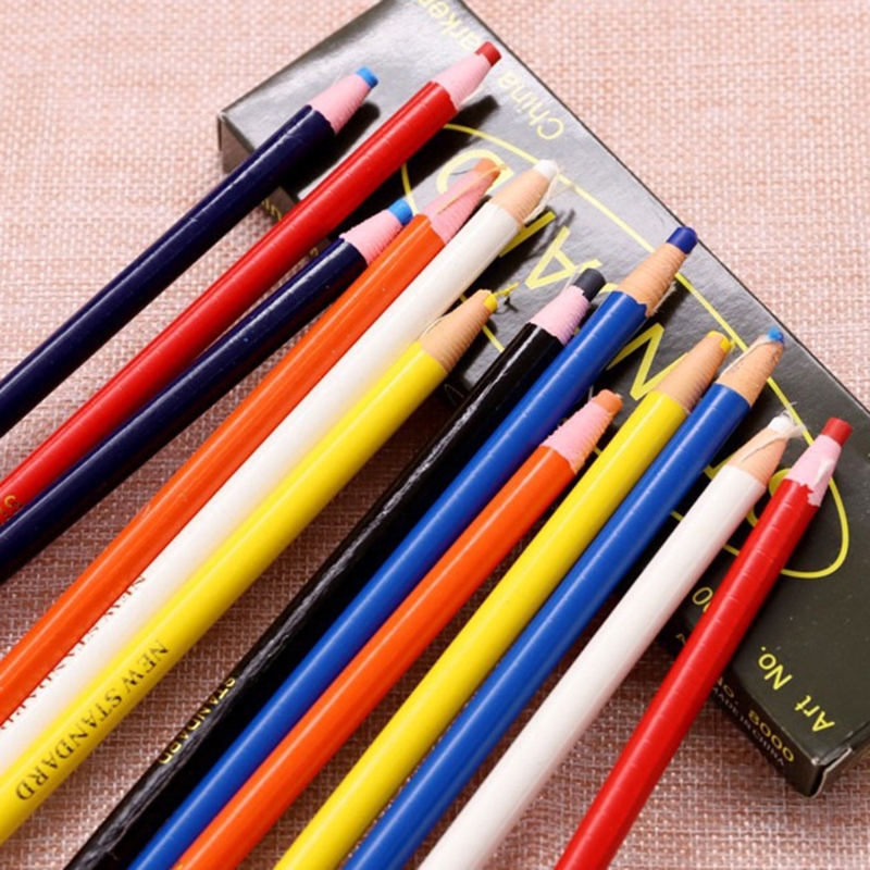 DXAB 12Pcs 기계식 왁스 연필 마킹을 위한 중국 - Staedtler Pencil Lumocolor 리뷰 및 가격