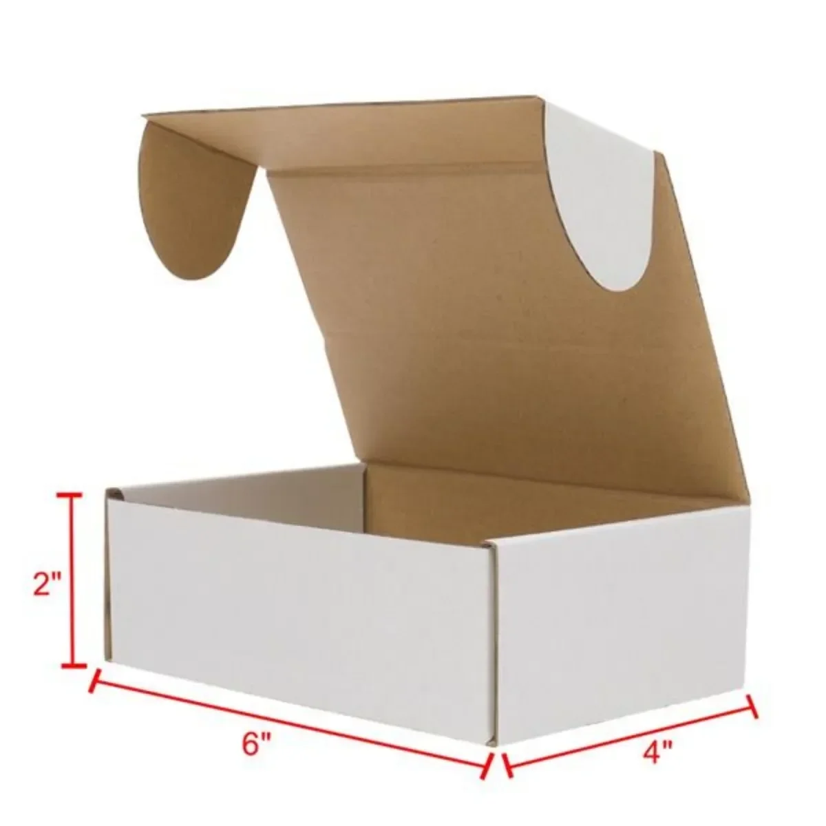 골판지 선물 상자 50개, 6x4x2인치, 튼튼한 판지 - Box Art And Craft 리뷰 및 가격